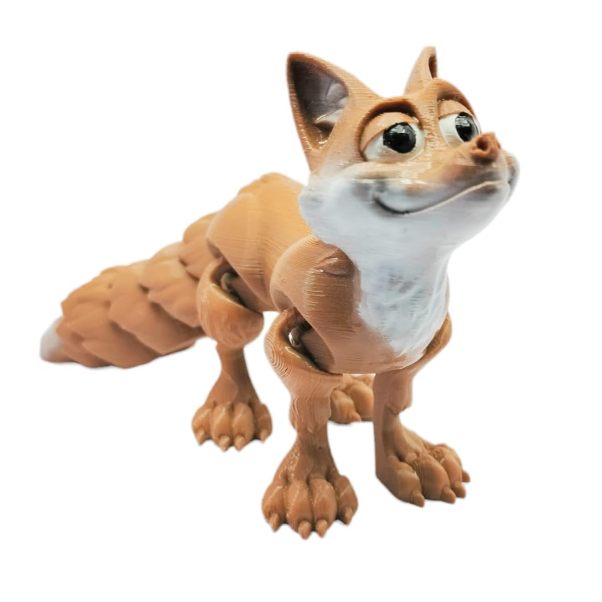 Protomont Flexi Fox - 3D Printed Articulated Toy for Kids