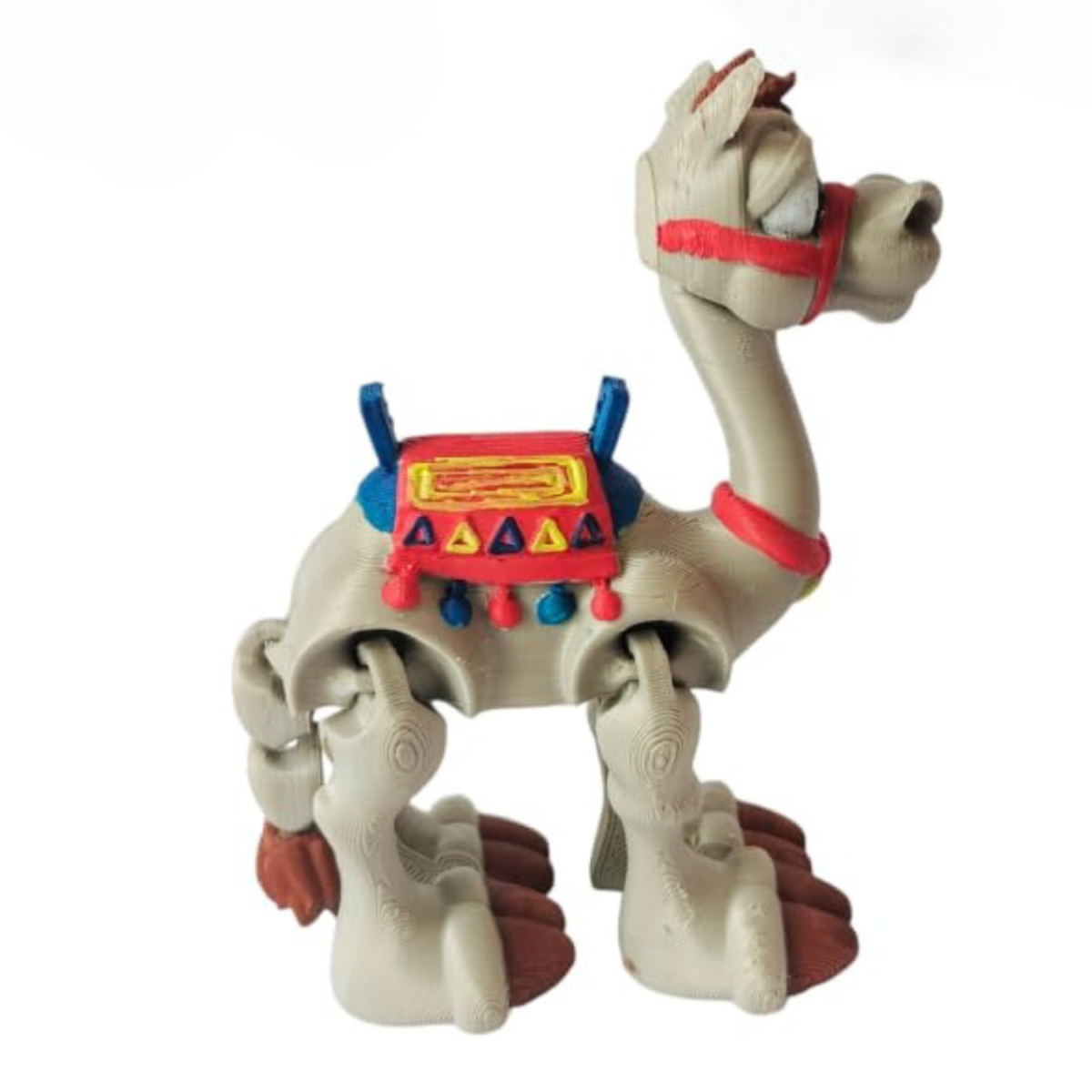 Protomont Flexi Camel - 3D Printed Articulated Toy for Kids