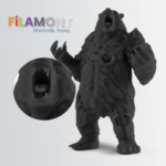 Filamont Water Washable 3D Printer Resin ((Black)