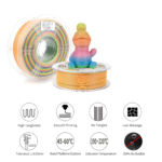 Filamont Silk Rainbow Macaron 3D Printer Filament