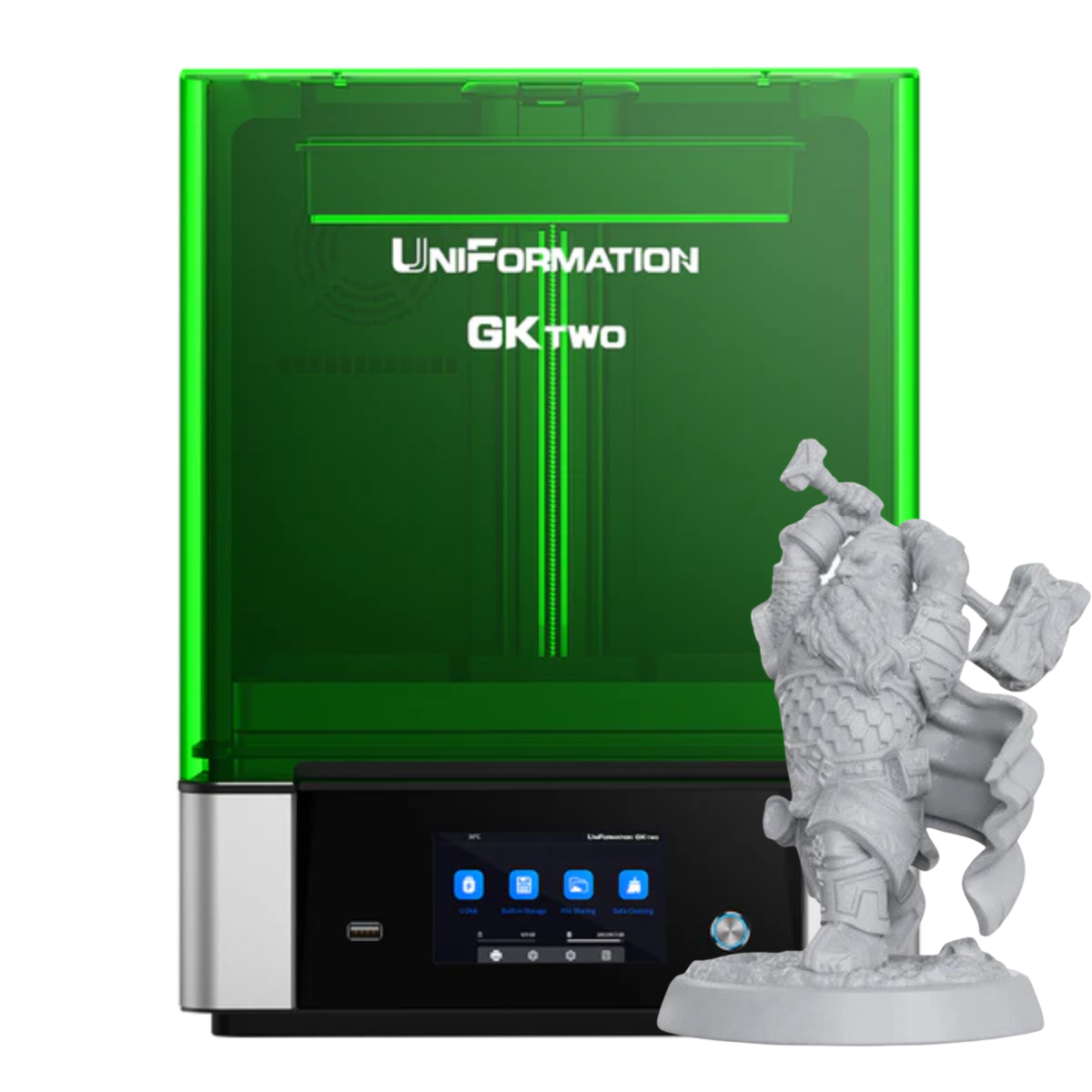 UniFormation GKtwo 10.3'' 8K Resin 3D Printer