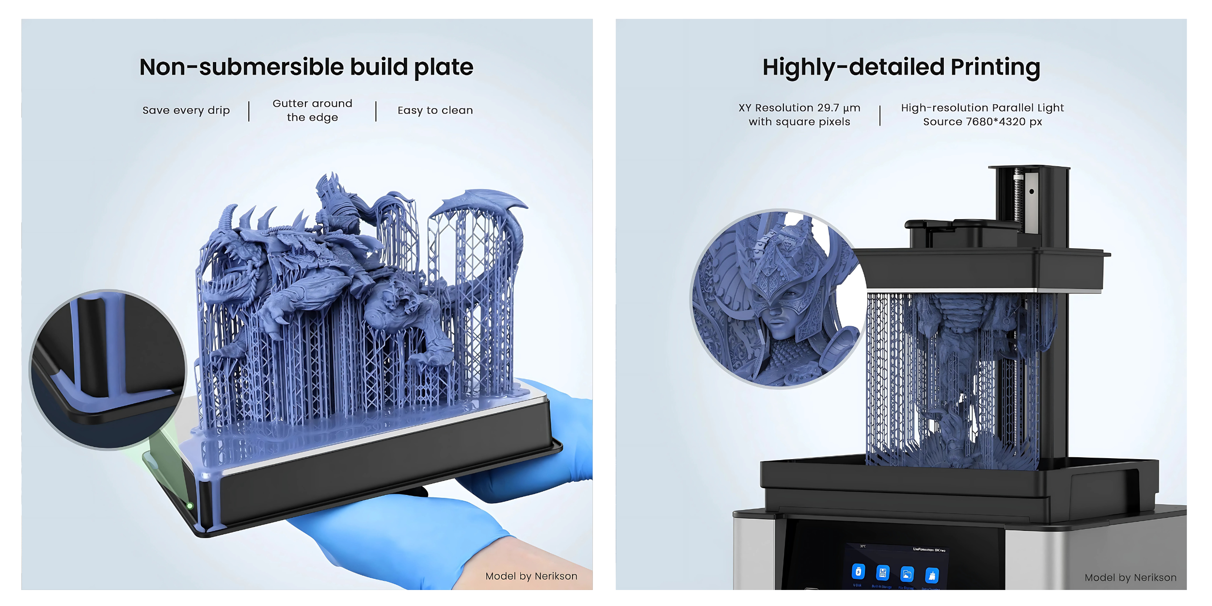 UniFormation GKtwo 10.3'' 8K Resin 3D Printer