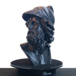 Protomont 3D Printed Menelaus Bust Sculpture