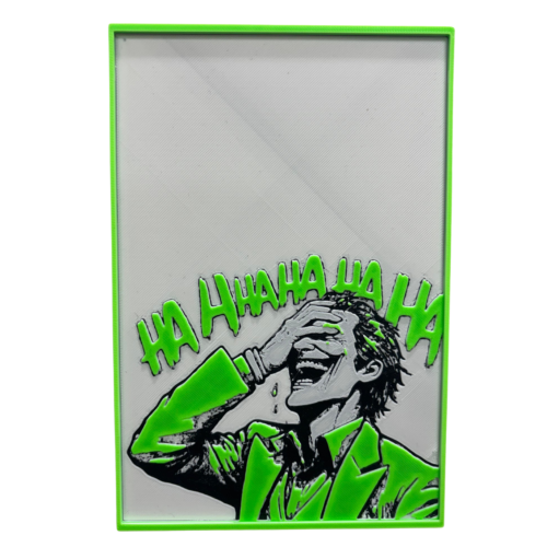 Protomont 3D Printed Multi-Layer DC Comic Joker Frame