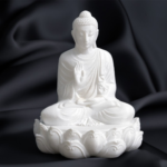 Protomont 3D Printed White Buddha with Storage