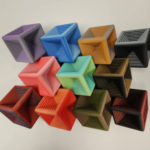 Polymaker PolyTerra™ Dual Matte PLA Filament Chameleon (Teal-Yellow): Premium Quality 3D Printer Filament