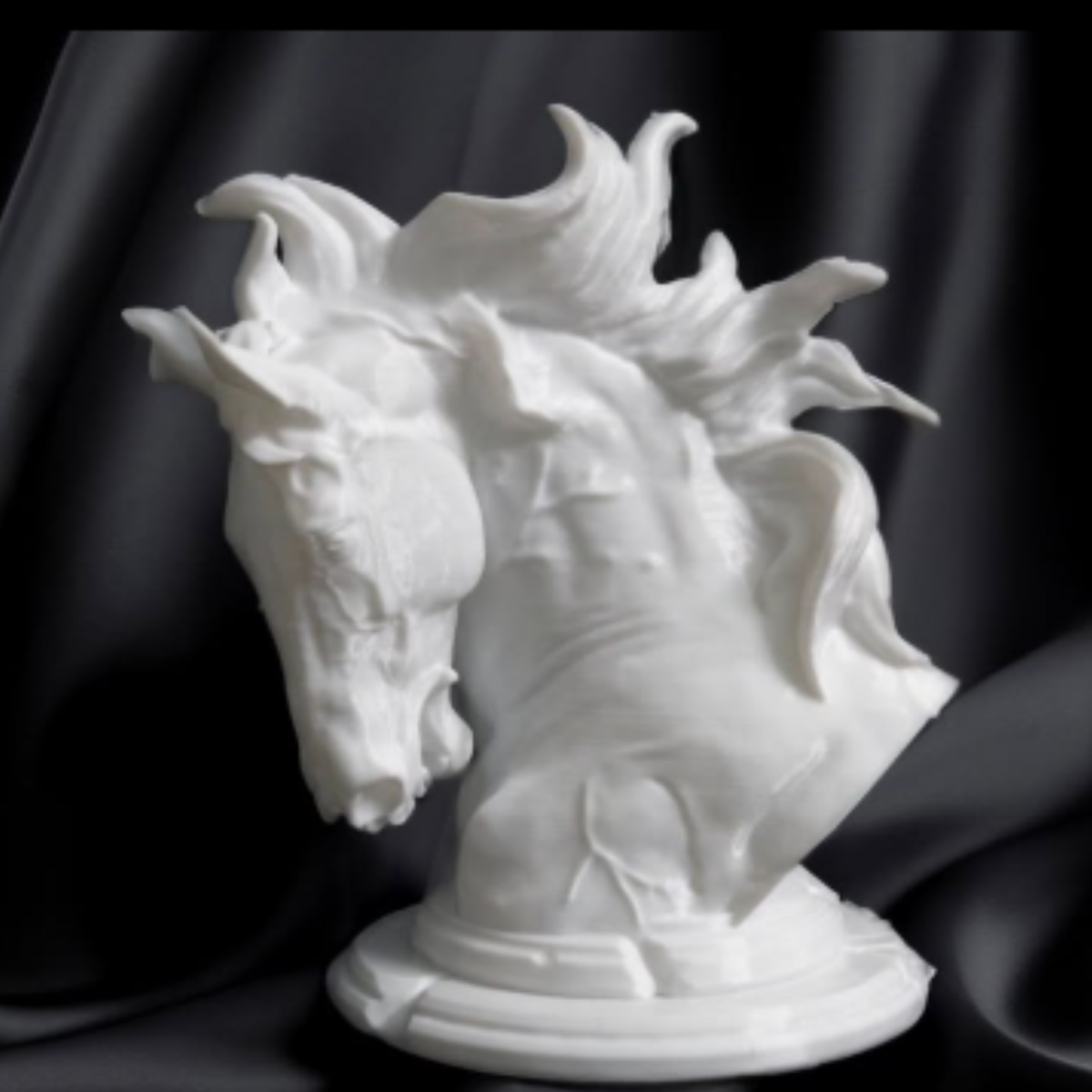 Protomont 3D Printed Horse Head Statue