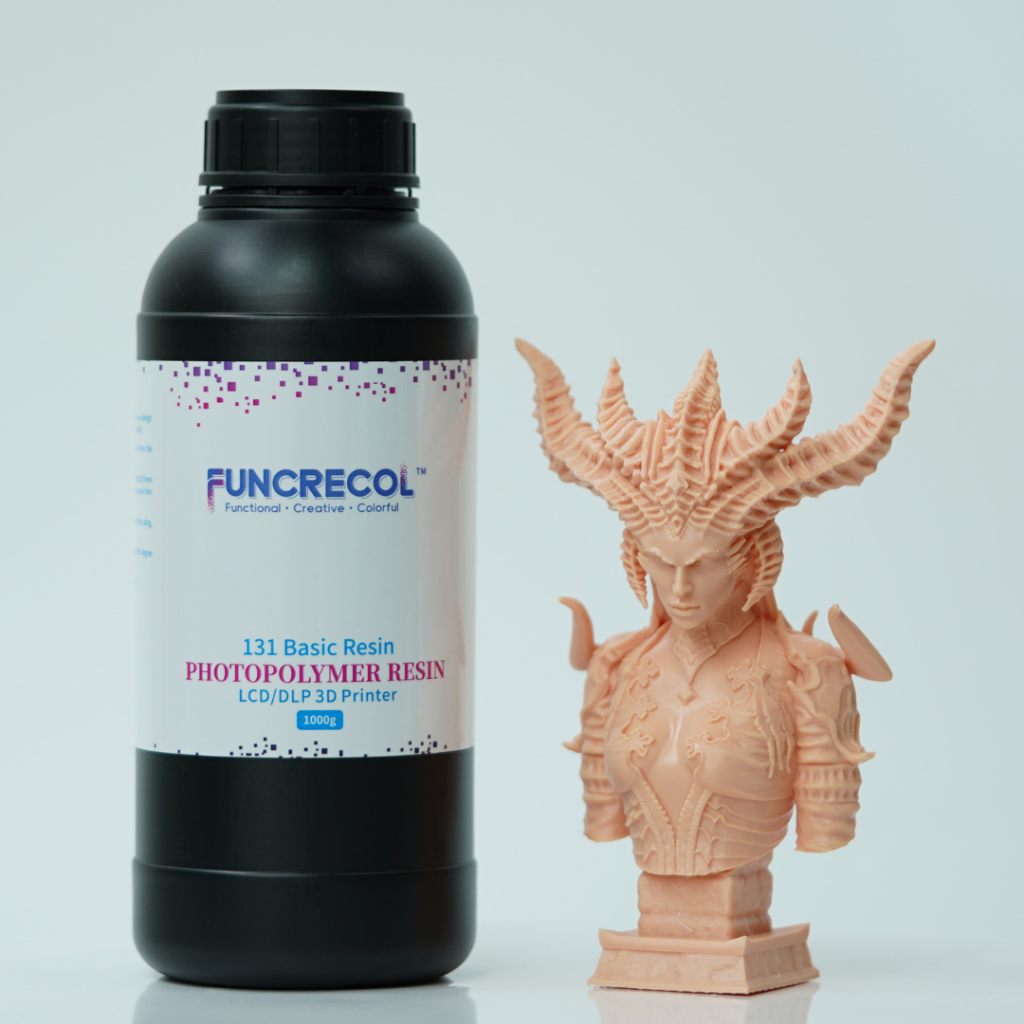 FUNCRECOL Standard Photopolymer Resin – High-Quality 3D Printing Solution a premium choice for precision, reliability, and efficiency in 3D printing.
