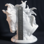 Protomont 3D Printed Horse Head Statue