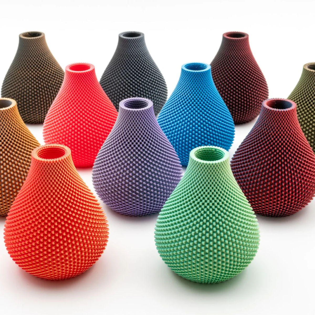 Polymaker PolyTerra™ Dual Matte PLA Filament Chameleon (Teal-Yellow): Premium Quality 3D Printer Filament