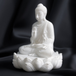 Protomont 3D Printed White Buddha with Storage