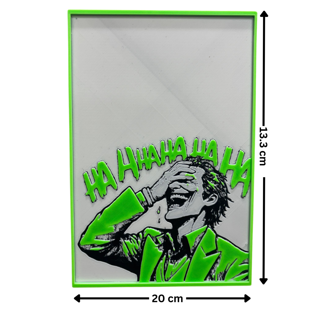 Protomont 3D Printed Multi-Layer DC Comic Joker Frame