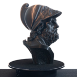 Protomont 3D Printed Menelaus Bust Sculpture