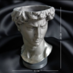 Protomont 3D Printed David of Michelangelo Plant Pot