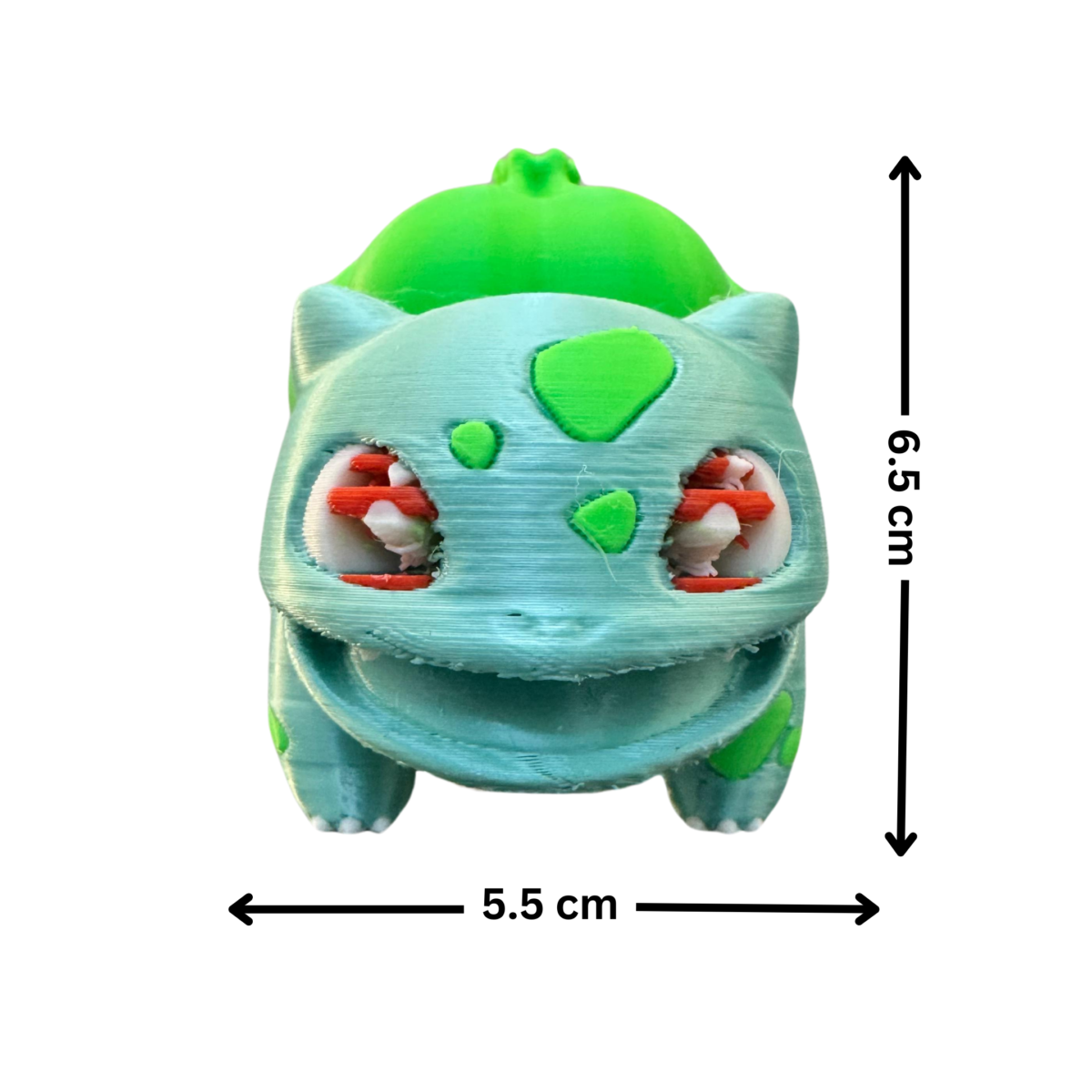 Protomont 3D Printed Bulbasaur Miniature – Cute Pokémon Tabletop Toy for Kids