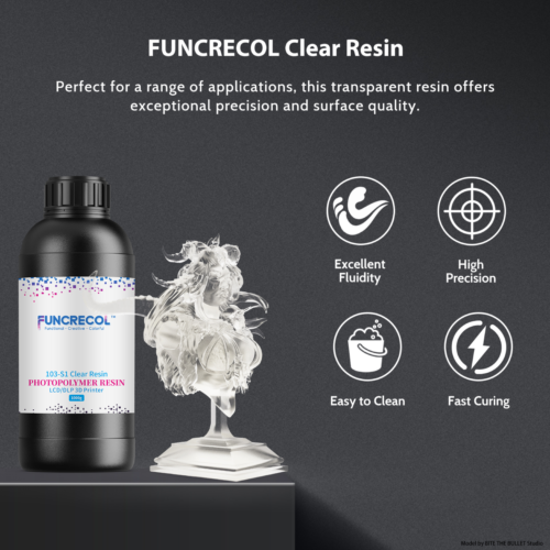 FUNCRECOL Photopolymer Clear Resin