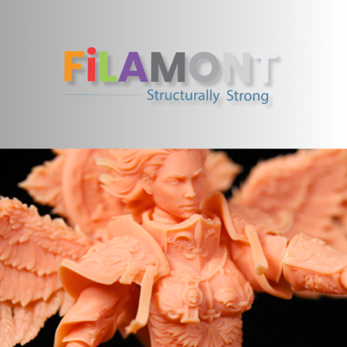 Filamont Water Washable 3D Printer Resin (Skin)