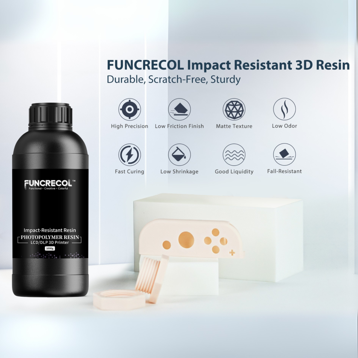 FUNCRECOL™ Wear-Resistant Resin (MIA Skin)