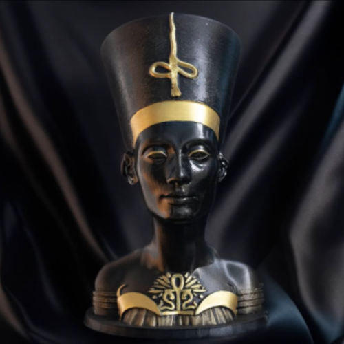 Protomont 3D Printed Nefertiti Pen Stand – Elegant Tabletop Decor & Royal Gift Experience the grace of ancient Egyptian art with the Protomont 3D Printed Nefertiti Pen Stand, a masterpiece of history and functionality.