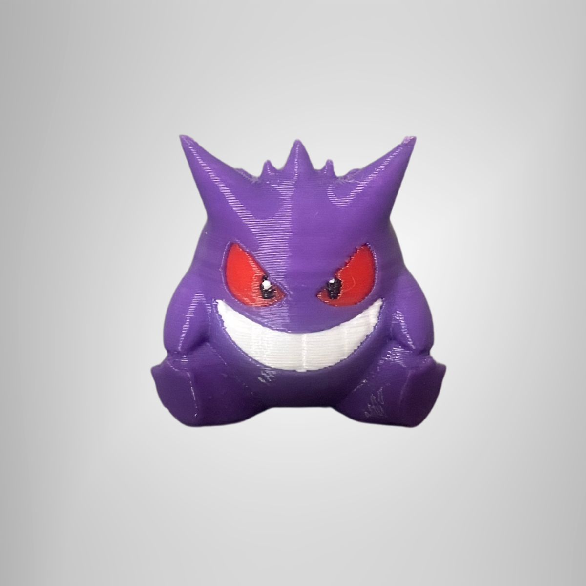 okémon fandom to life with the Protomont 3D Printed Pokémon Gengar Keychain! This charming mini keychain is perfect for Pokémon enthusiasts and collectors