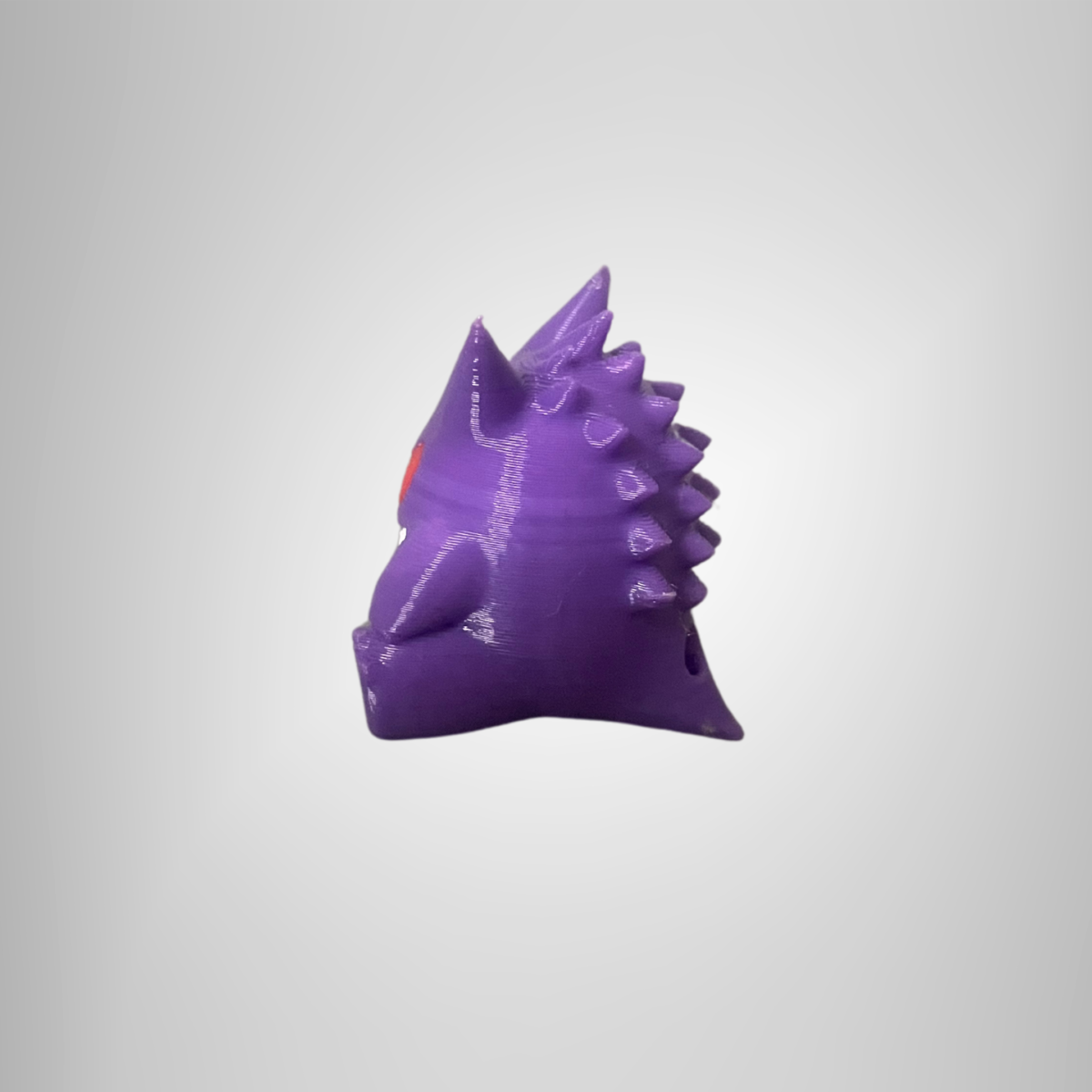 okémon fandom to life with the Protomont 3D Printed Pokémon Gengar Keychain! This charming mini keychain is perfect for Pokémon enthusiasts and collectors