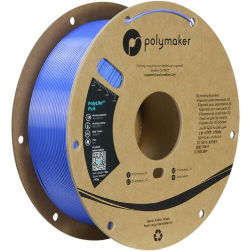 Polymaker PolyLite™ PLA Filament Periwinkle—your ultimate premium solution for high-performance 3D printing. Engineered for smooth extrusion, superior layer adhesion