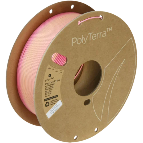 Polymaker PolyTerra™ Gradient Matte PLA (Spring) – Premium 3D Printer Filament for Stunning Prints