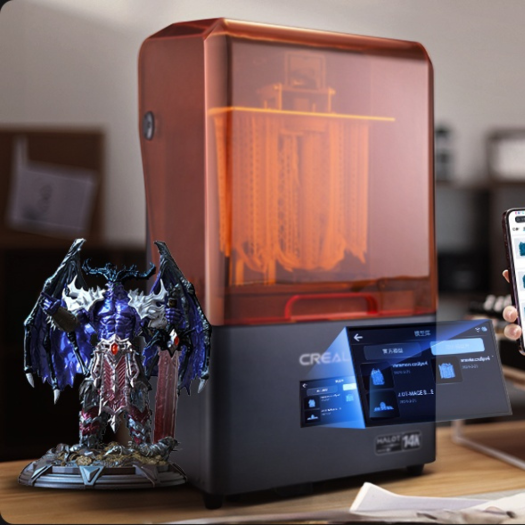 Creality HALOT-MAGE S LCD 3D Printer is an advanced resin printer designed for professionals and hobbyists who demand precision, speed, and efficiency. With its 14K Ultra-High Resolution,