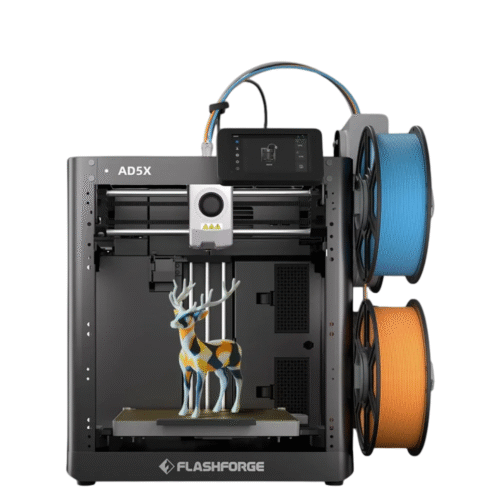 Flashforge AD5X High-Speed Multi-Color 3D Printer – Now Available at Protomont Technologies | 4-Color Printing | 600mm/s Speed | Easy Setup