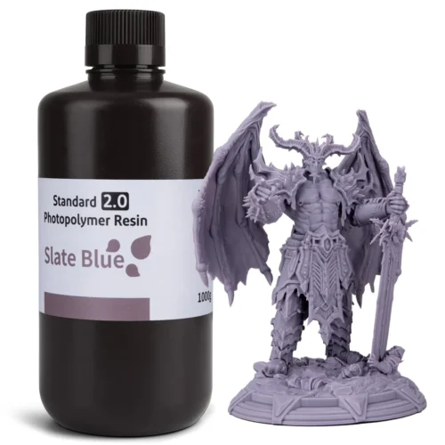ELEGOO Standard Photopolymer Resin 2.0 Slate Blue