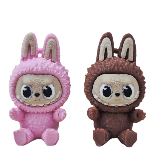 Labubu Mini 3D-Printed Toy – Pocket-Sized Art, Full of Personality