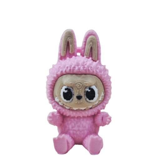 Labubu Mini 3D-Printed Toy – Pocket-Sized Art, Full of Personality