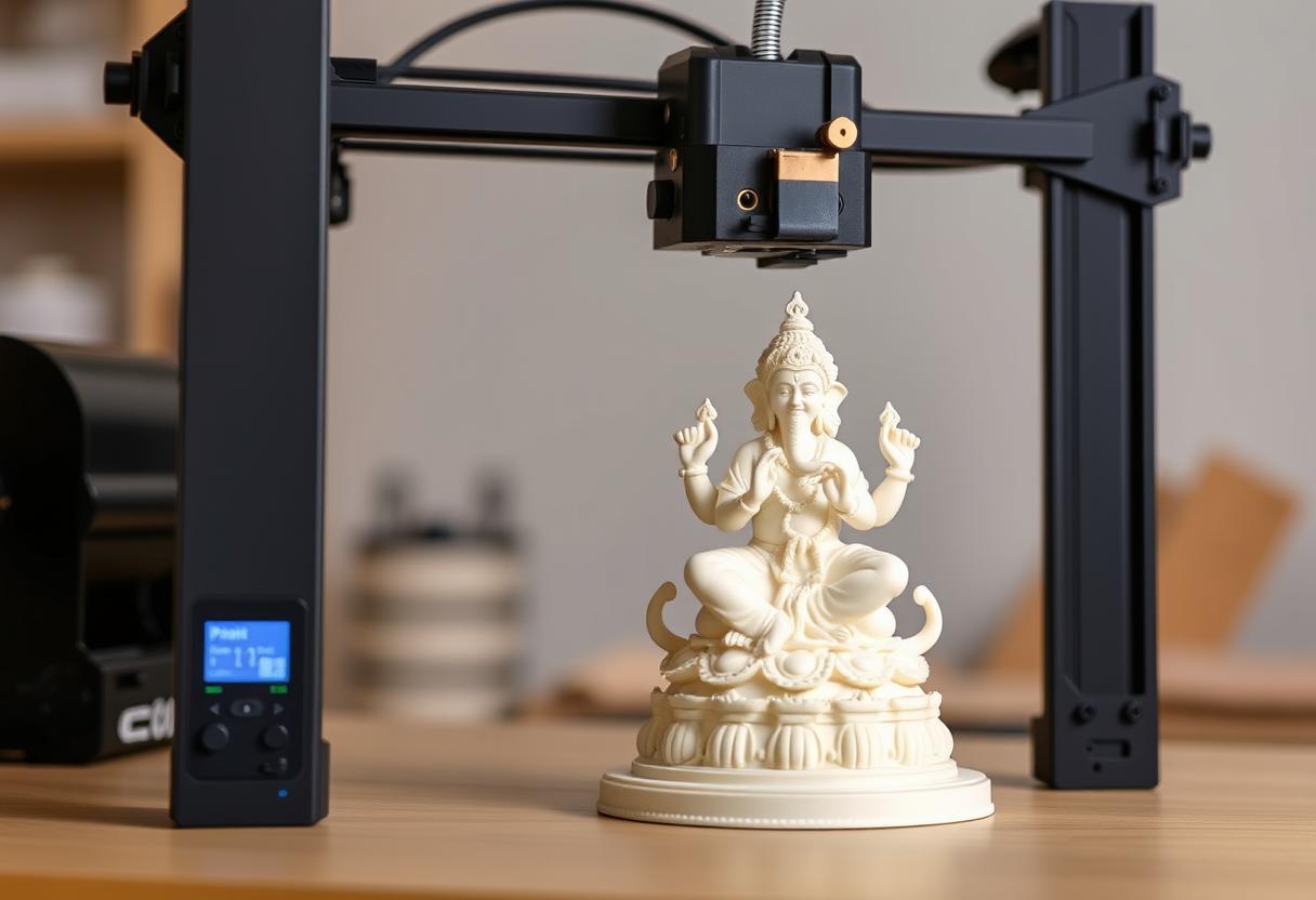 Murti and Miniature Model 2 Murti Model