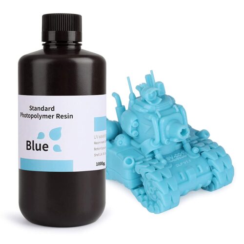 High-precision ELEGOO resin for 3D printers. Fast curing, low shrinkage, smooth finish, vibrant results. Perfect for detailed, reliable prints with LCD/DLP machines.