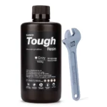 ELEGOO Tough Resin Grey – High Impact 3D Printer UV Resin 405nm for Durable Functional Prototypes