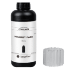 MOLEGRID™ Flexible White Photopolymer Resin – Professional TPU-Like Flexible Resin