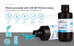 ELEGOO Standard Clear Blue Resin – High Precision Photopolymer for 3D Printers - Image 3