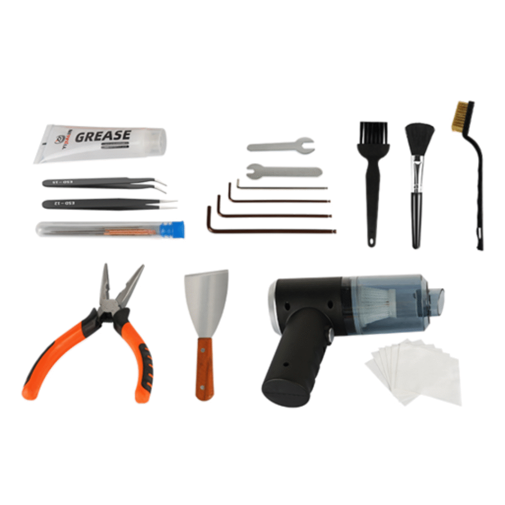 FiLAMONT 12-in-1 Portable Wireless Vacuum and 3D Printer Maintenance Toolkit