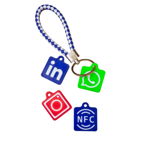 Protomont NFC 3D-Printed Social Media Keychain – Smart, Stylish & Made in India