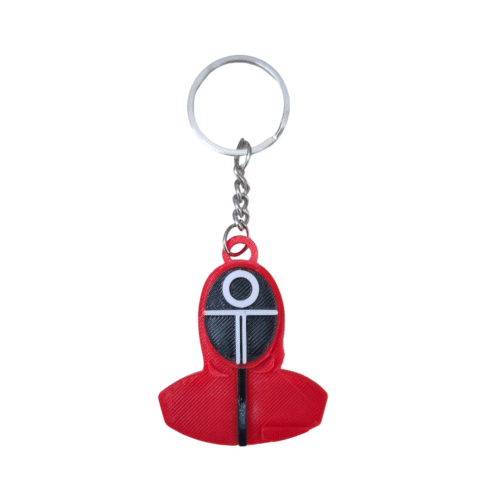Protomont Squid Game 3D-Printed Keychain – Cute PLA Collectible
