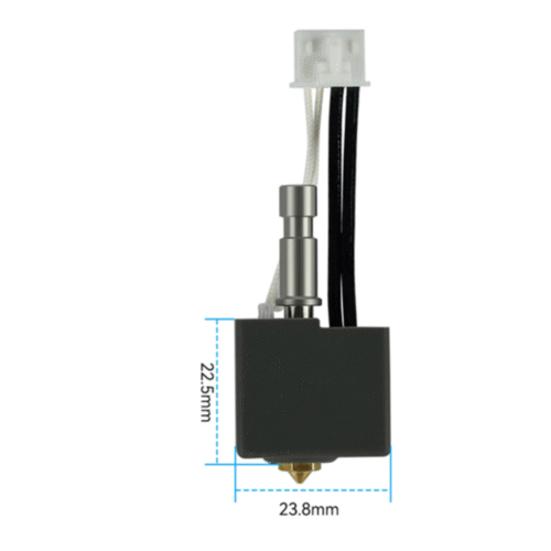 Anycubic Kobra S1 Hotend Kit – 1.75mm Filament, 0.6mm Brass Nozzle – OEM 3D Printer Extruder Replacement