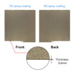 PEl double-sided spray magnetic steel film For Anycubic Kobra S1