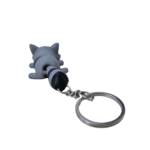 Protomont 3D Printed Raccoon Keychain | Cute Animal Keyring Toy | PLA Filament | Made in India | Gift for Kids, Teens & Collectors