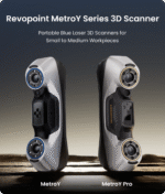 Revopoint MetroY & MetroY Pro – Best Wireless Blue Laser 3D Scanners for Small & Medium Workpieces