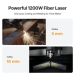 xTool MetalFab 1200W – All-in-One Fiber Laser Welding Machine & CNC Laser Cutter for Metal in India - Image 15