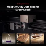 xTool P3 80W Flagship CO2 Laser Cutter with Intelligent Automation – Standalone(Free Gift CO2 Cylinder 1QTY) - Image 11