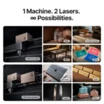 xTool P3 80W Flagship CO2 Laser Cutter with Intelligent Automation – Standalone(Free Gift CO2 Cylinder 1QTY) - Image 10