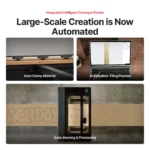 xTool P3 80W Flagship CO2 Laser Cutter with Intelligent Automation – Standalone(Free Gift CO2 Cylinder 1QTY) - Image 7