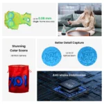 Revopoint POP3 Plus – Best Portable Handheld 3D Scanner with High Accuracy & Color Capture - Image 6
