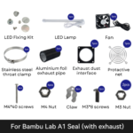 Enclosure for Bambu Lab A1 with Exhaust Fan - Protomont Technologies